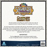 Sagrada Artisans - Campaign Reset Kit (Anglais)