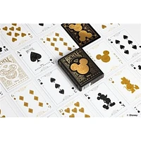 Playing Cards - Bicycle - Disney Mickey - Black / Gold