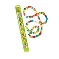 Collier géant avec bonbons multicolores surettes - 60g