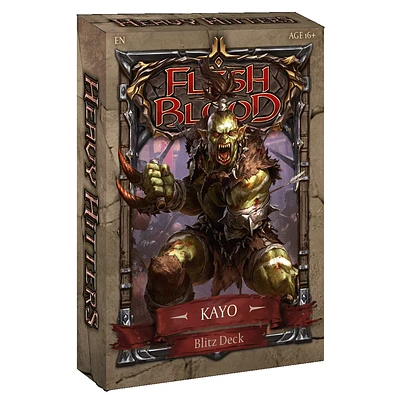 Flesh and Blood - Heavy Hitters - Blitz Deck - Kayo (Anglais)