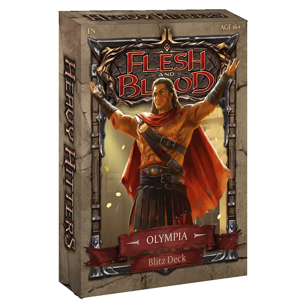 Flesh and Blood - Heavy Hitters - Blitz Deck - Olympia (Anglais)