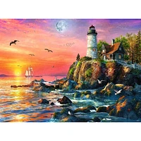 Phare au coucher de soleil - 500 pieces