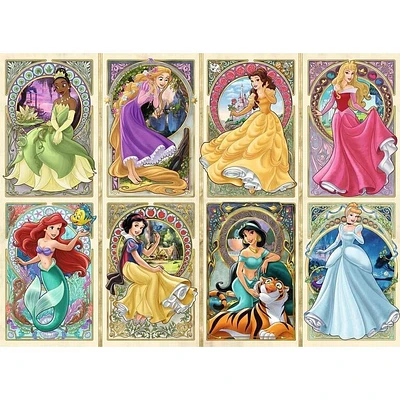 Disney Princesses - Art Nouveau - 1000 pièces