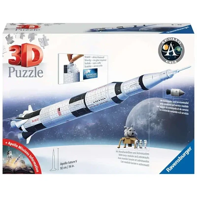 Apollo Saturn V Rocket - 440 pieces 3D