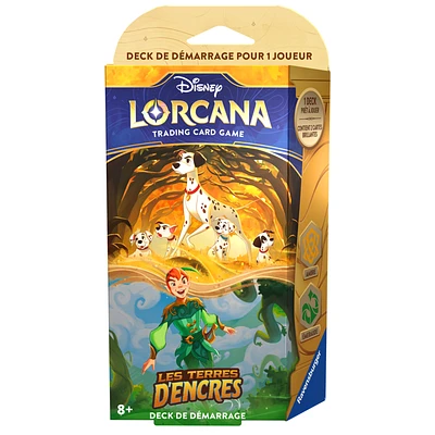 Disney Lorcana - Les terres d'encres - Deck de démarrage - Ambre/Emera