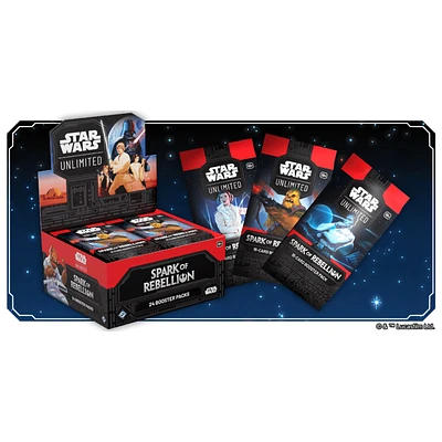 Star Wars Unlimited - Spark of Rebellion - Draft Booster Box (English)