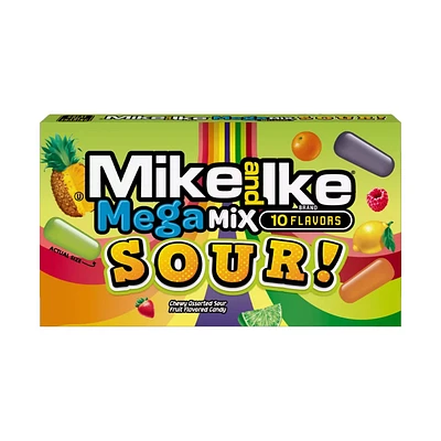 Mike and Ike Mega Mix Sour Box - 141g