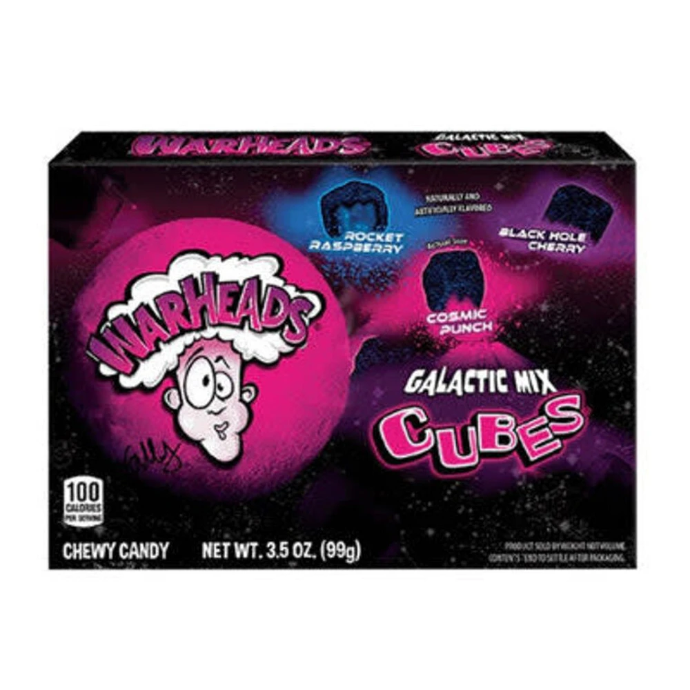 WarHeads - Galactic Mix Cubes - 99g