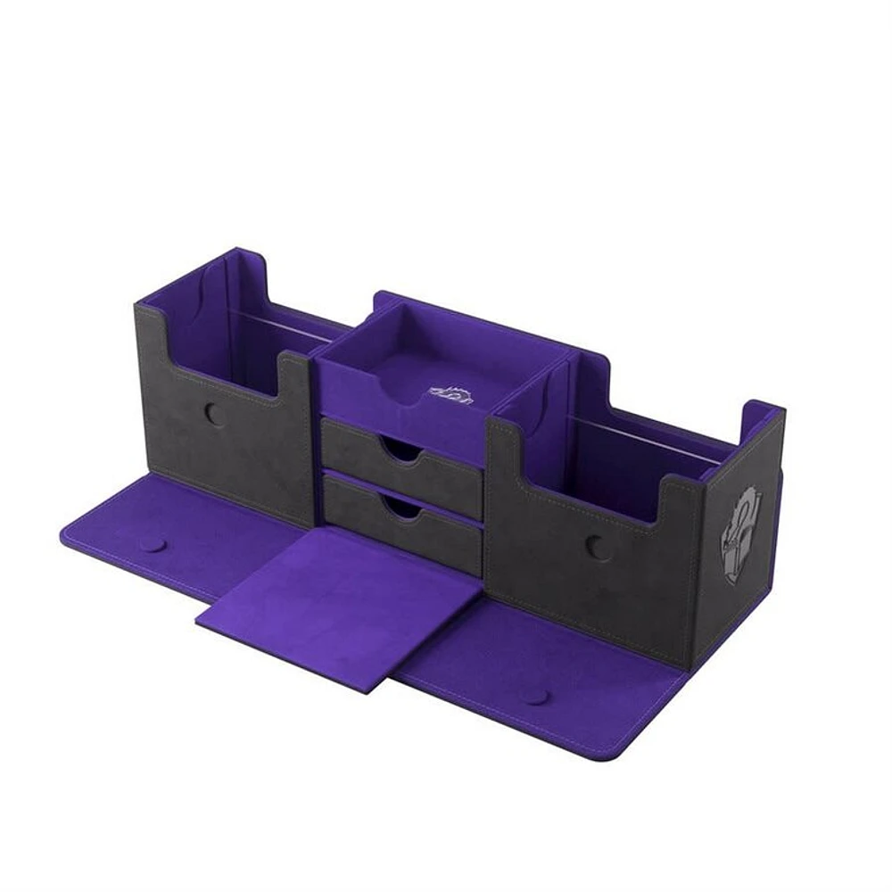 (Gamegenic) Deck Box - The Academic XL 266ct - Black/Purple