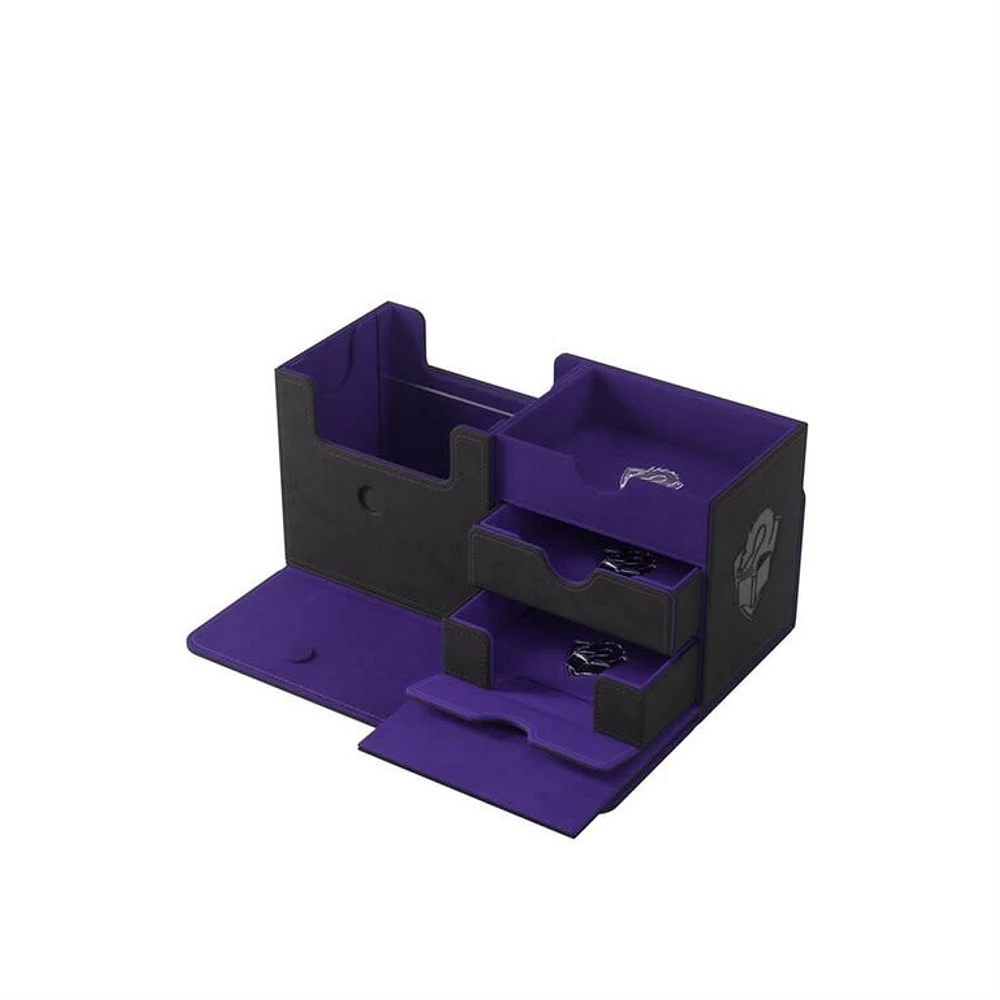 (Gamegenic) Deck Box - The Academic XL 133ct - Black/Purple