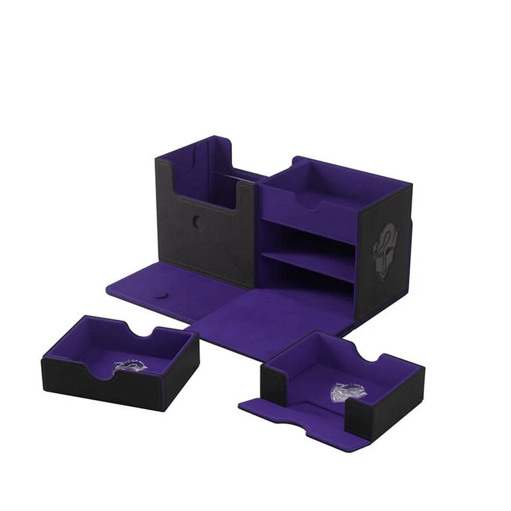 (Gamegenic) Deck Box - The Academic XL 133ct - Black/Purple