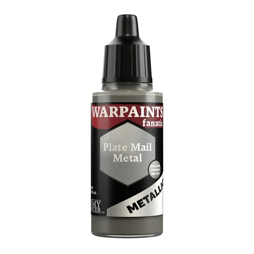 (AP) Warpaints Fanatic - Metallic - Plate Mail Metal 18ml