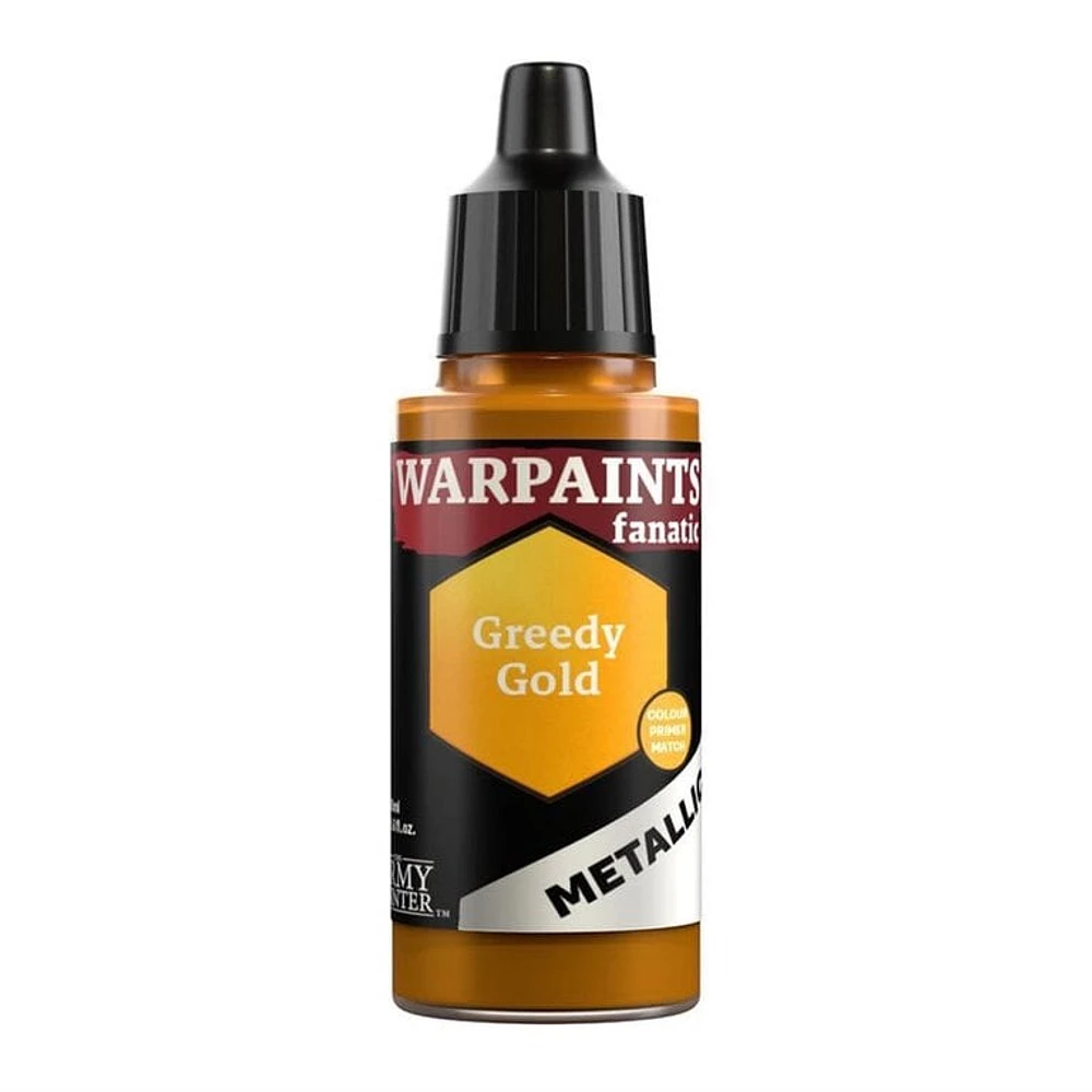 (AP) Warpaints Fanatic - Metallic - Greedy Gold 18ml