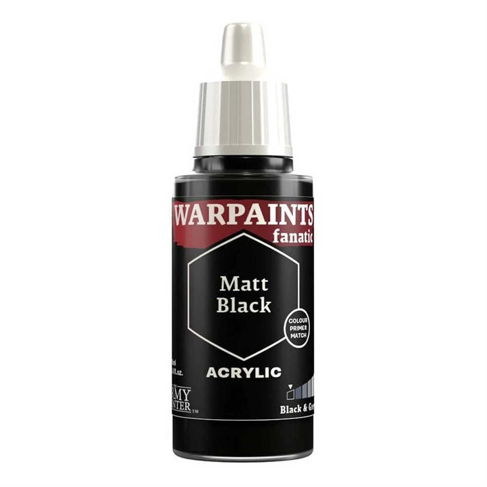 (AP) Warpaints Fanatic -Matt Black 18ml