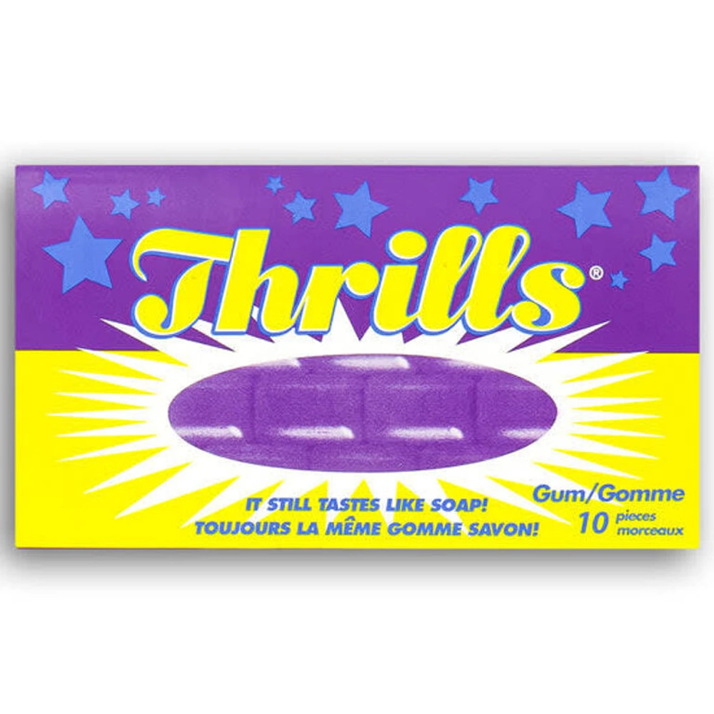 Thrills - Gomme savon - 10 morceaux