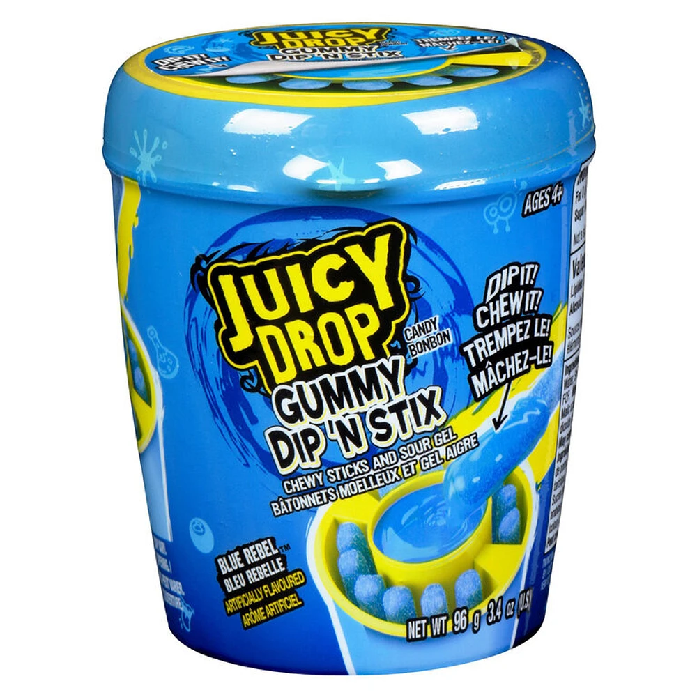 Juicy Drop - Gummy Dip 'N Stix - 96g