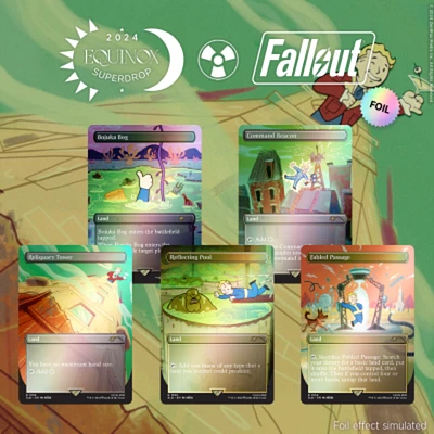 Secret Lair x Fallout - Points of Interest - Rainbow Foil