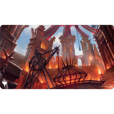 (UP) - Playmat - Ravnica Remastered -  Cult of Rakdos