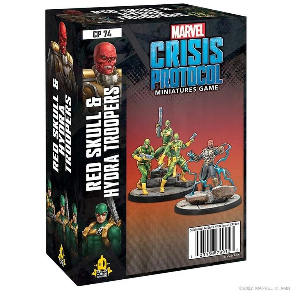 Marvel Crisis Protocol - Red Skull and Hydra Troops (Anglais)