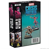 Marvel Crisis Protocol - Klaw and M'baku (Anglais)