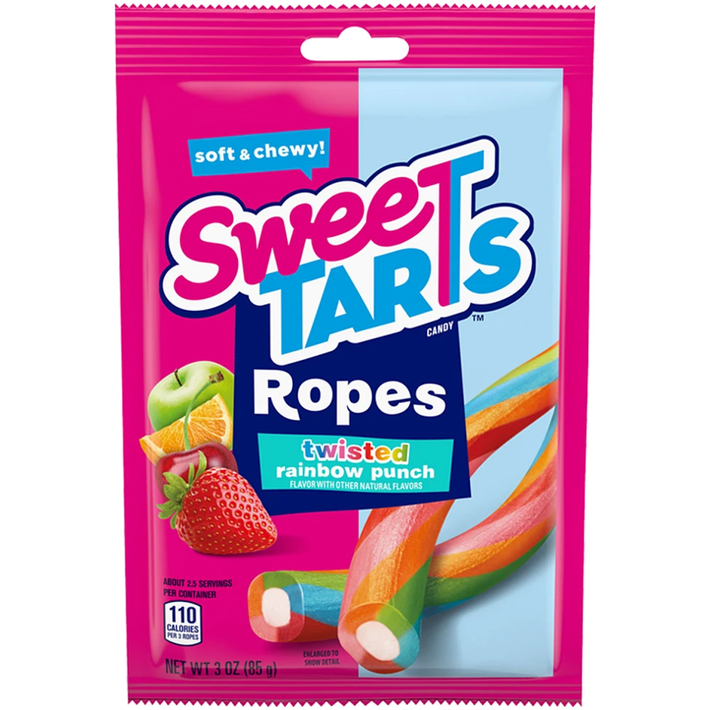 Sweetarts - Cordes punch arc-en-ciel - 141g