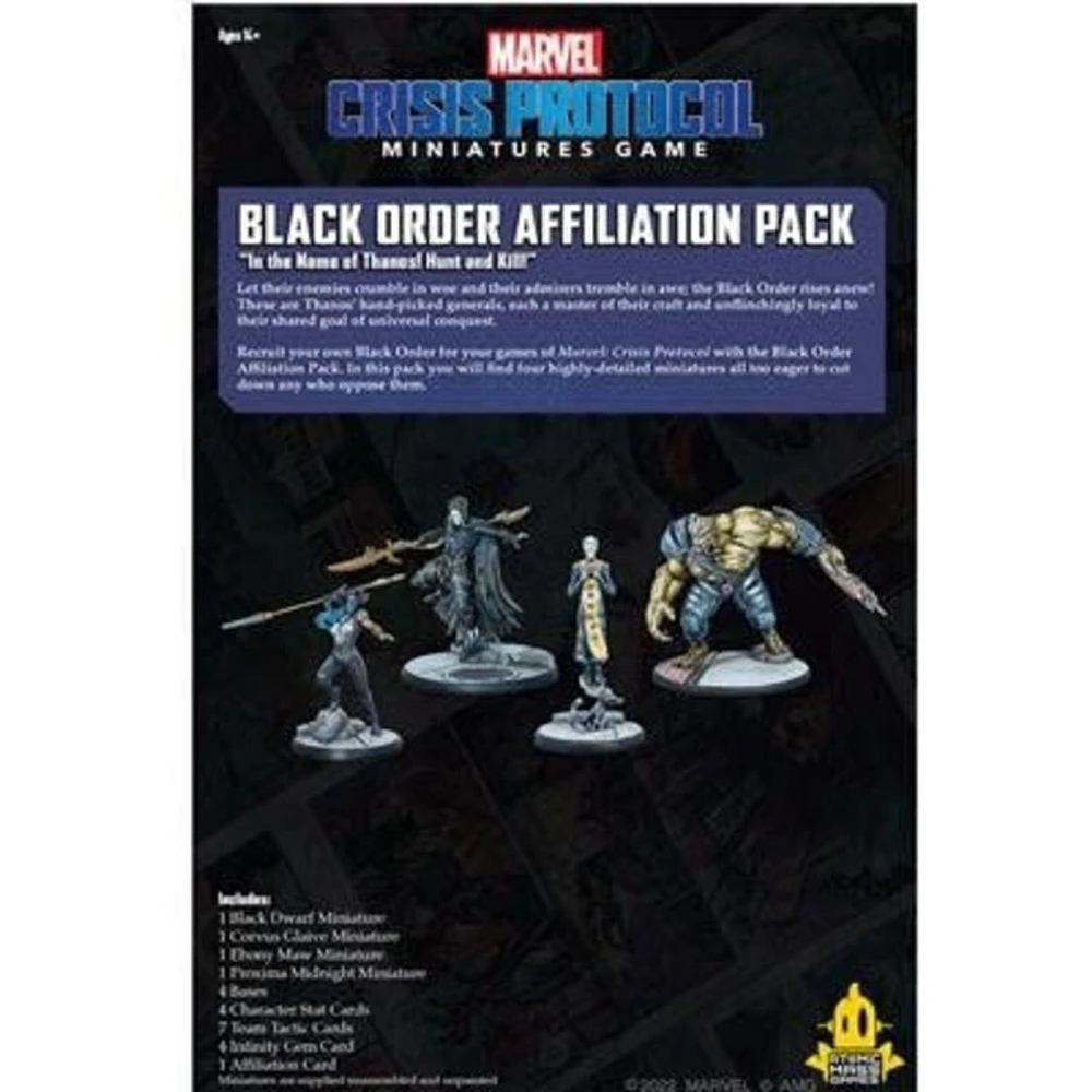 Marvel Crisis Protocol - Black Order Affiliation (Anglais)