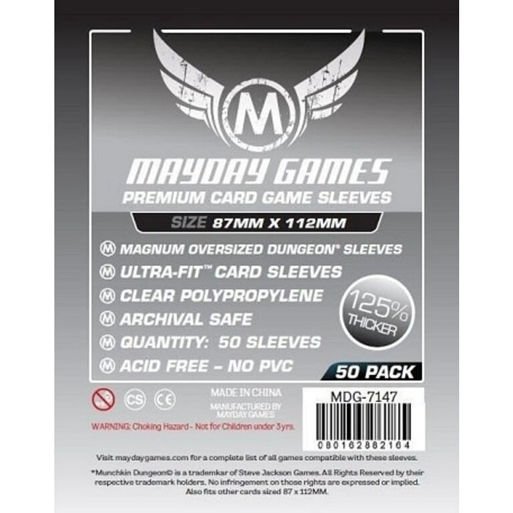 (Mayday) Magnum Oversized Dungeon Sleeves - 50 Unités - 87mm x 112mm