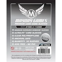 (Mayday) Magnum Oversized Dungeon Sleeves - 50 Unités - 87mm x 112mm