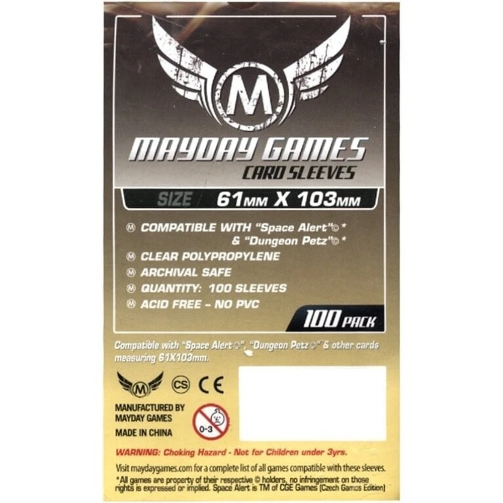 (Mayday) Card Game Sleeves - 50 Unités - 61mm x 103mm