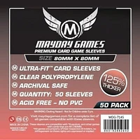 (Mayday) Premium Card Game Sleeves - 50 Unités - 80mm x 80mm