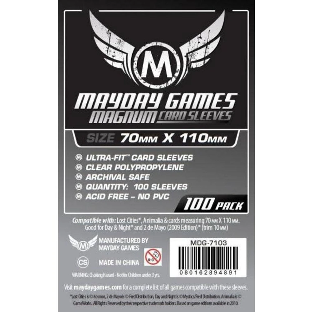 Mayday) Magnum Card Sleeves - 100 Unités