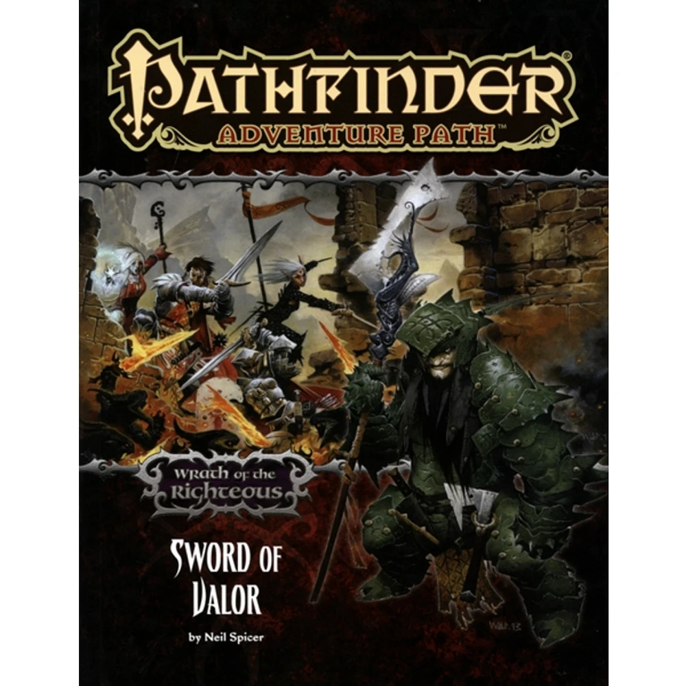 Pathfinder Adventure Path: Wrath of the Righteous - Sword of Valor (Anglais)*