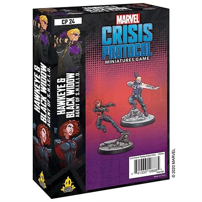 Marvel Crisis Protocol - Hawkeye and Black Widow (English)