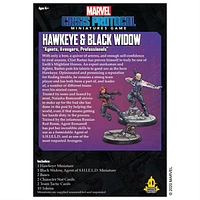 Marvel Crisis Protocol - Hawkeye and Black Widow (English)