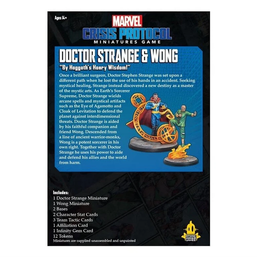 Marvel Crisis Protocol - Dr. Strange and Wong (English)