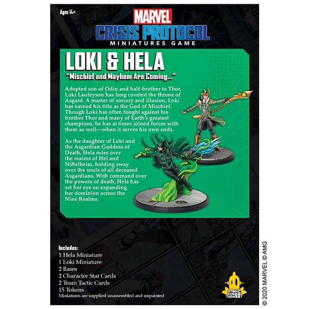 Marvel Crisis Protocol - Loki and Hela (English)