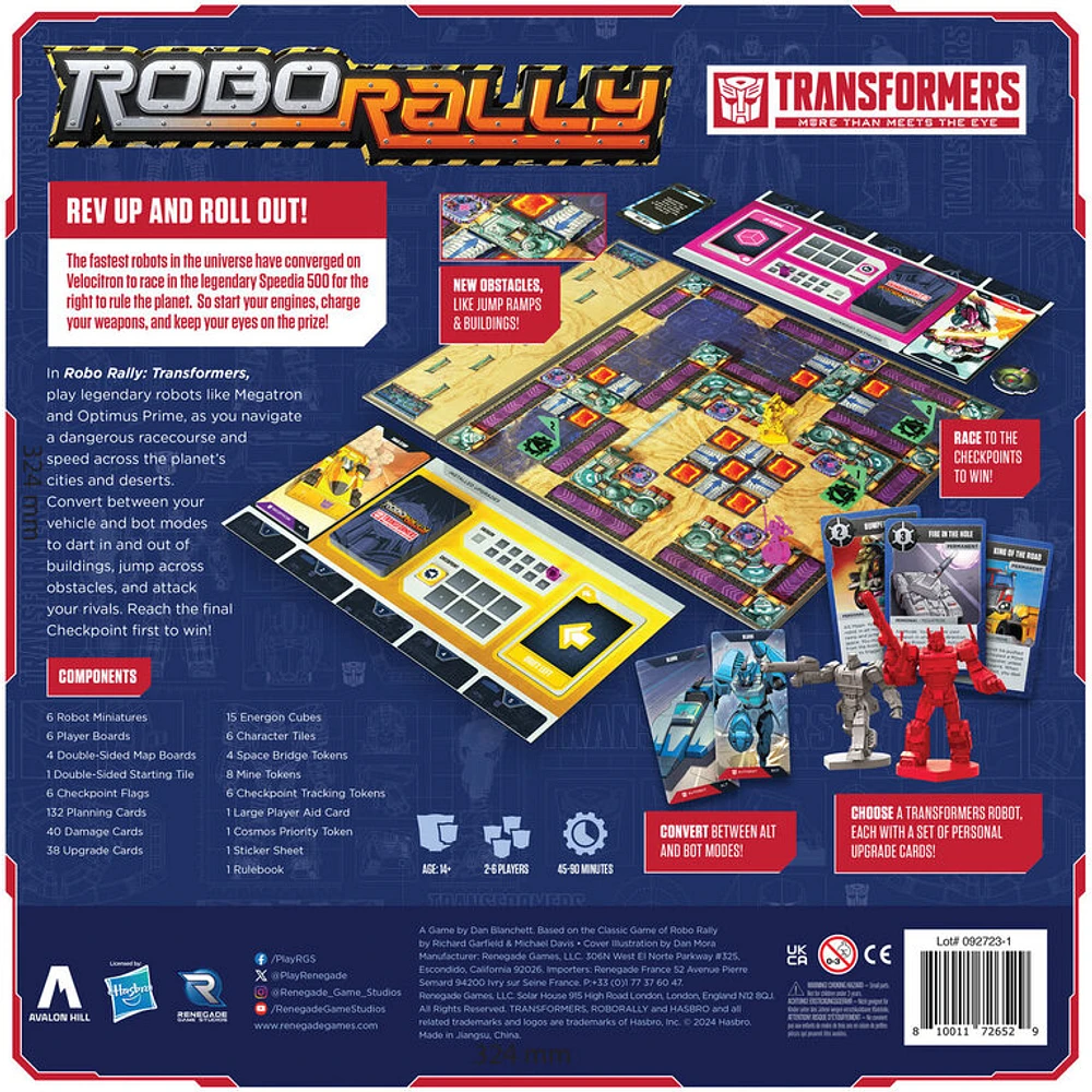 Robo Rally - Transformers (English)