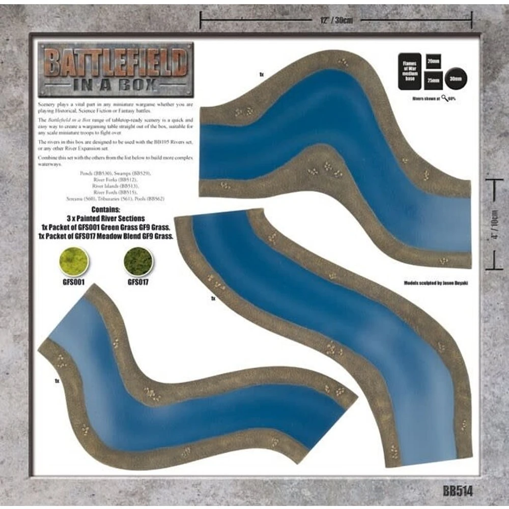 Battlefield in a Box - River Expansion - Bends