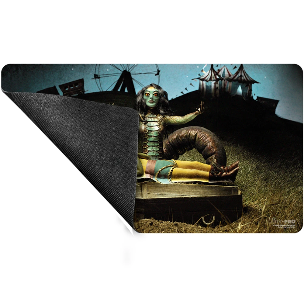 (UP) - Playmat - Secret Lair - Diabolical Dioramas Gravebreaker Lamia*