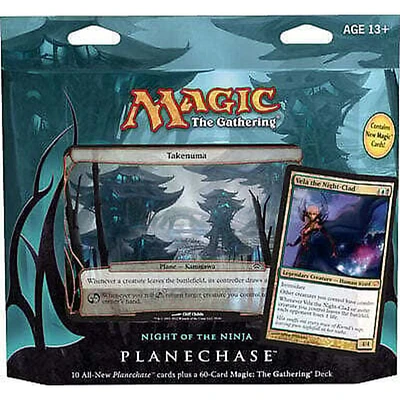 Magic the Gathering Planechase Deck - Night of the Ninja (Anglais)*