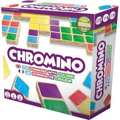 Chromino - Version en bois (Multilingual)