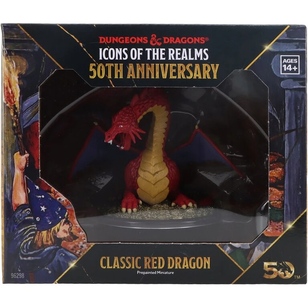 D&D - Icons of the Realms -  50th Anniversary - Red Dragon*