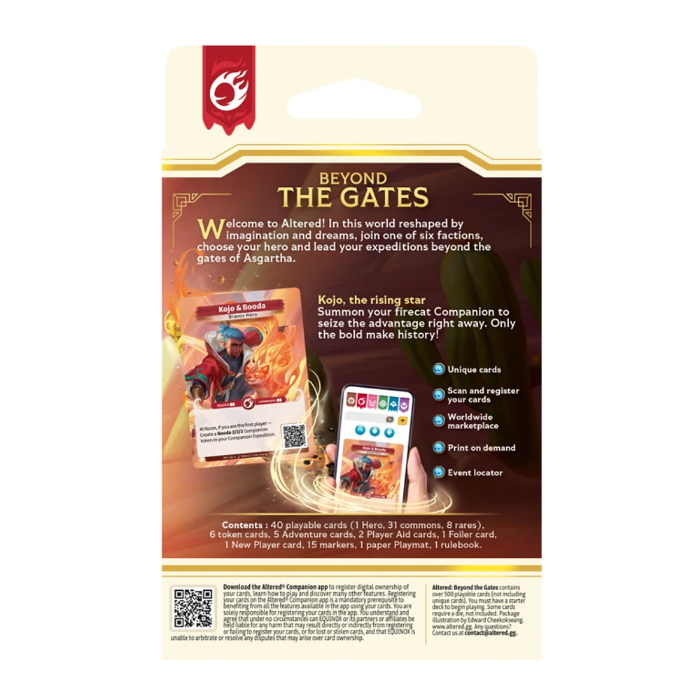 Altered - Beyond the Gates - Starter Deck - Bravos (English)