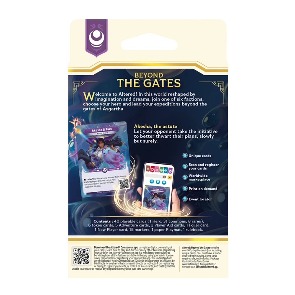Altered - Beyond the Gates - Starter Deck - Yzmir (English) 