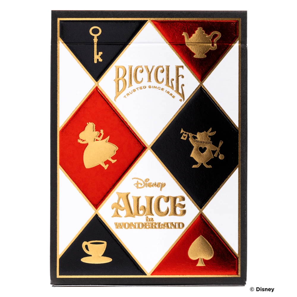 Cartes à jouer - Bicycle - Alice au pays des merveilles