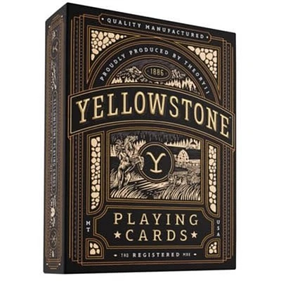 Cartes à jouer - Theory 11 - Yellowstone