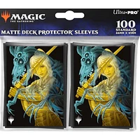 (UP) MTG Sleeves - Duskmourn - The Wandering Rescuer - 100 Unités - 63.5mm x 89mm*