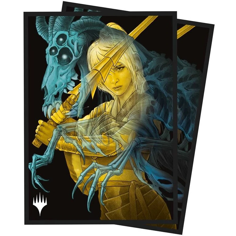 (UP) MTG Sleeves - Duskmourn - The Wandering Rescuer - 100 Unités - 63.5mm x 89mm*