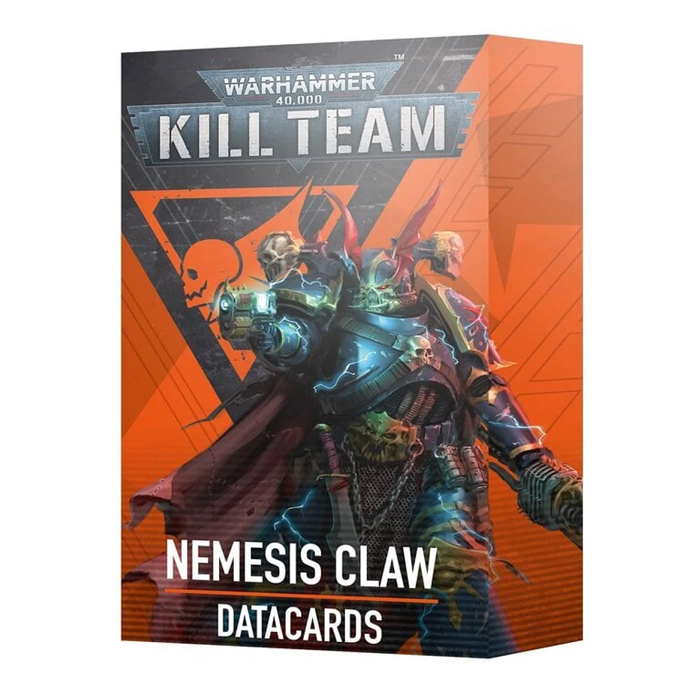 Kill Team - Nemesis Claw Datacards [PRÉCOMMANDE]