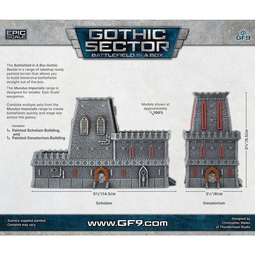 Galeforce Nine Battlefield in a Box - Gothic Sector - Mundus Imperialis